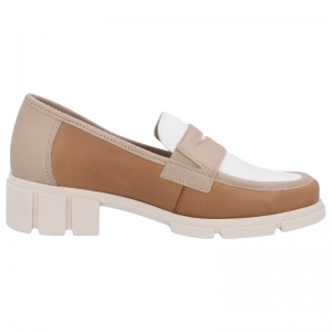 39044-40527 BEIGE/COGNAC