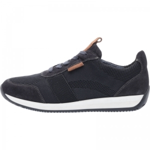 36032-22 BLAUW/COGNAC